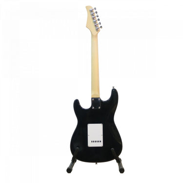 Paquete De Guit. Elect. Bellator Strat Negra Mica Blanca, Neg10wst-bk